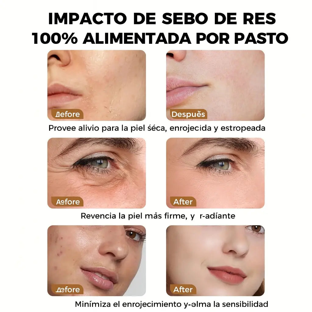 LOPEIE el "Secreto" de Abuela para una Piel de Seda: Hidratación Profunda con Sebo de Ternera 100% Puro.
