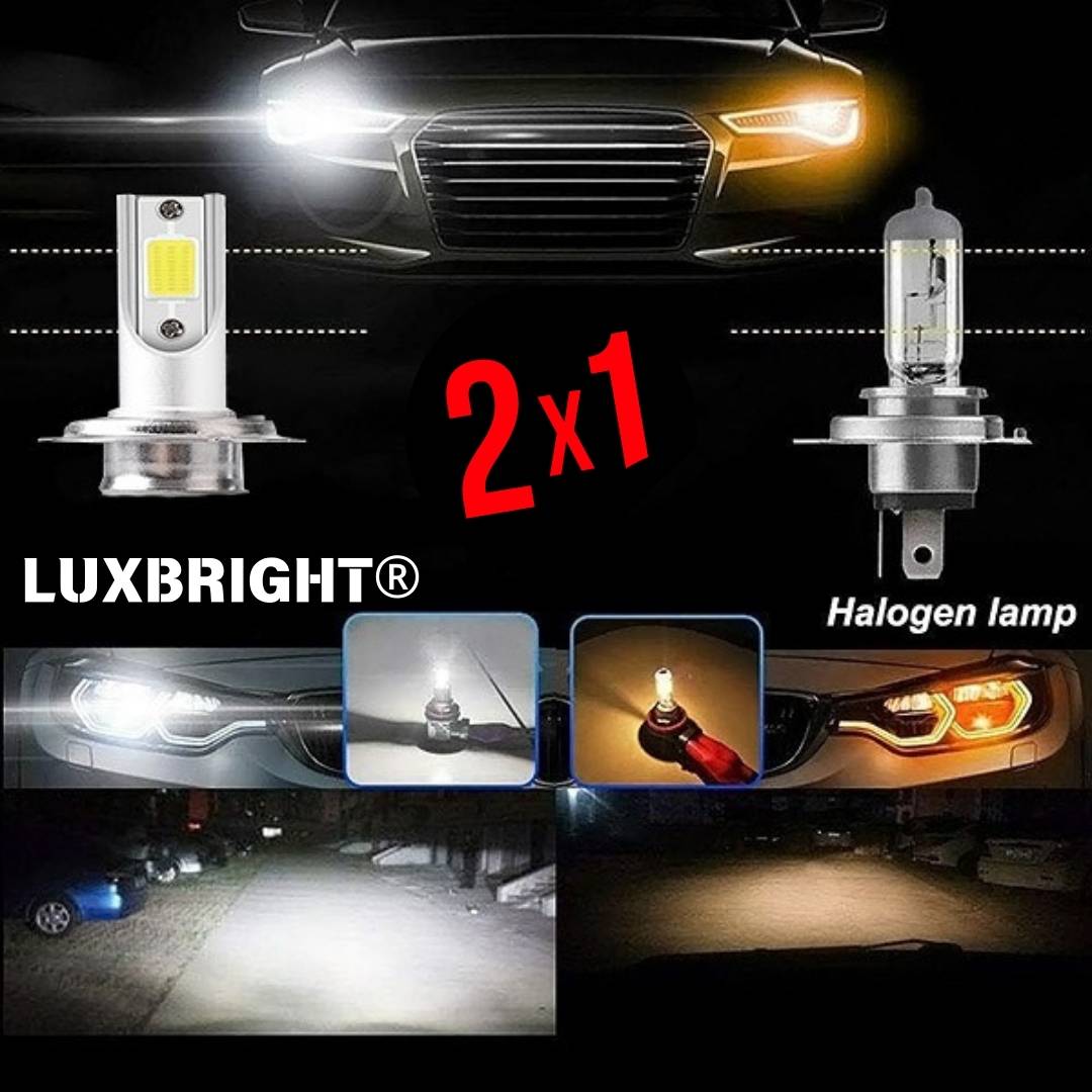 LUXBRIGHT® – Conduce sin límites con el poder de la mejor iluminación LED 2x1