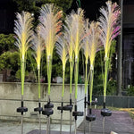 Lámpara Solar LED de Cañas para Jardín