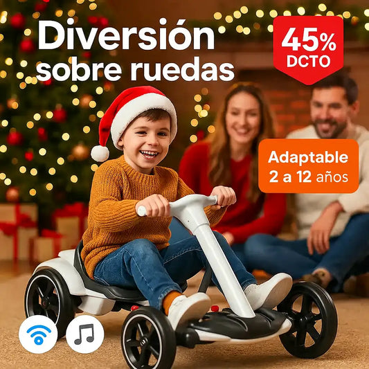 EL JUGUETE QUE CRECE CON ELLOS: Go-Kart Eléctrico Inversión-Garantizada.