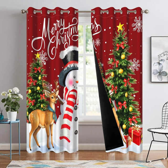 Cortina Merry Christmas Lunara Surtida
