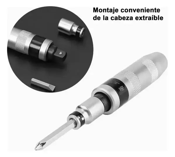 MultiFix Pro™ –  Afloja hasta los tornillos más rebeldes KIT6 Piezas