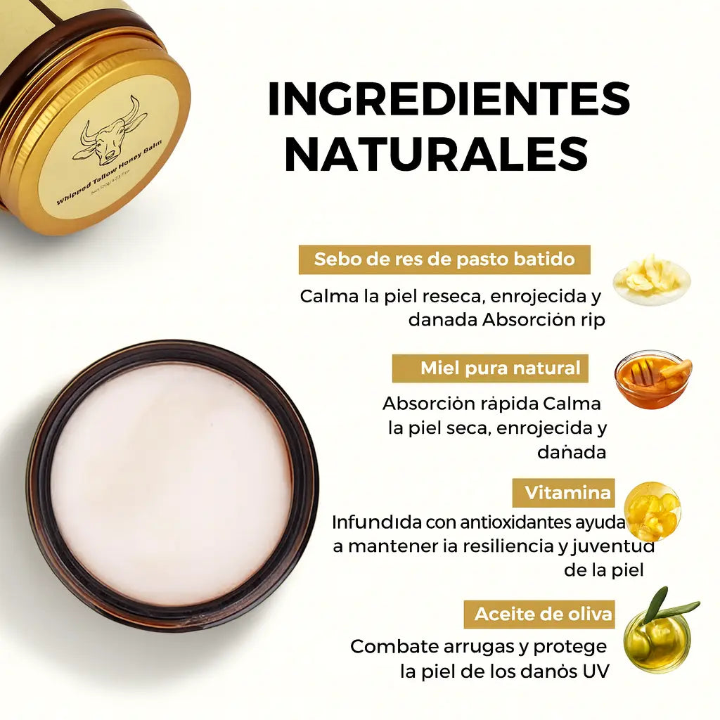 LOPEIE el "Secreto" de Abuela para una Piel de Seda: Hidratación Profunda con Sebo de Ternera 100% Puro.