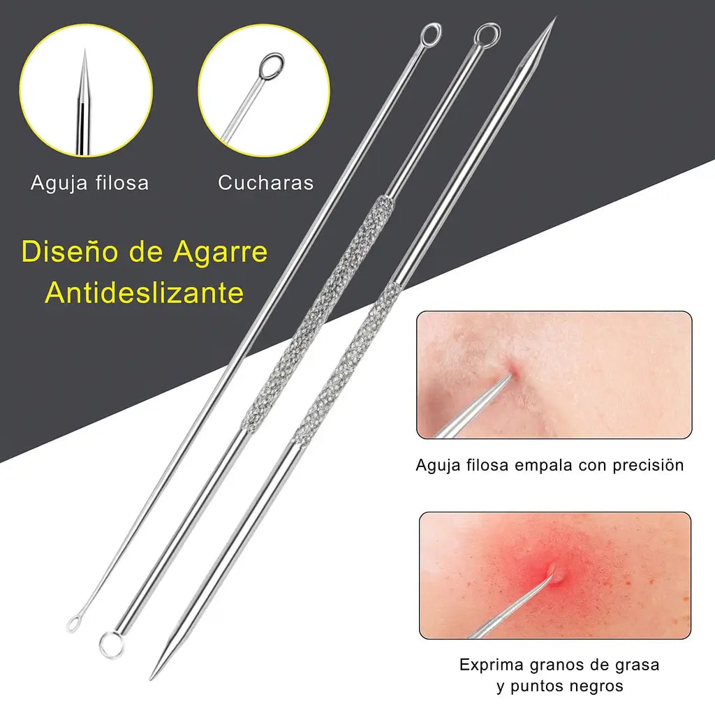 SkinFix™ – Elimina espinillas sin marcas con las herramientas más precisas PAGA 5 GRATIS 3