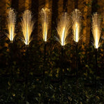 Lámpara Solar LED de Cañas para Jardín