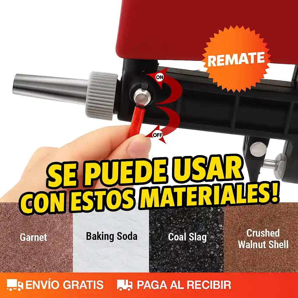 Pistola Eliminadora de Oxido Rapido Y Facil