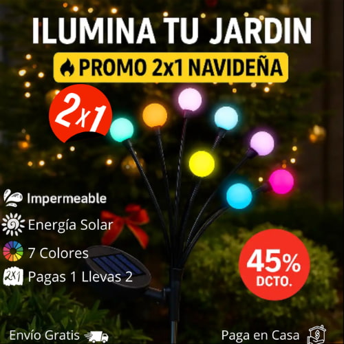 SolarFlare™ – Ilumina tu Navidad con estilo 🌟 ¡Pide una y La segunda es GRATIS!