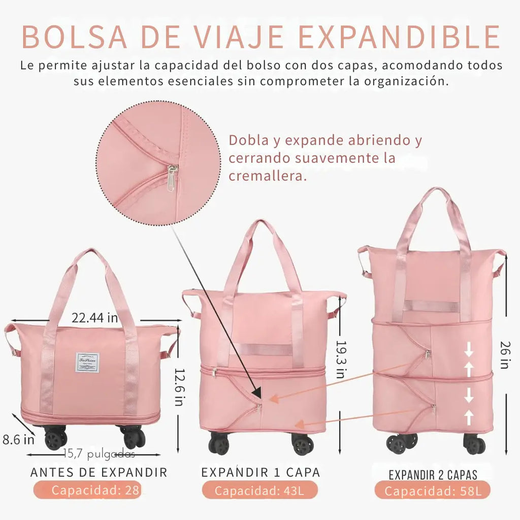GoFlex Klarson™ – El Bolso que se Adapta a Todo