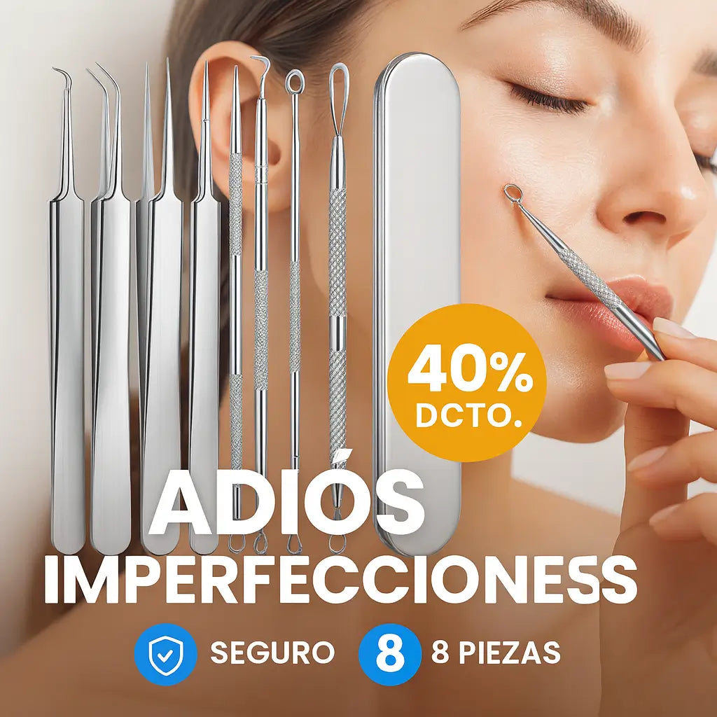 SkinFix™ – Elimina espinillas sin marcas con las herramientas más precisas PAGA 5 GRATIS 3
