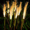 Lámpara Solar LED de Cañas para Jardín