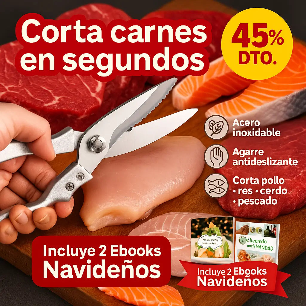 FoodPro™ – Despresar carne, cerdo, pescado facil+ GRATIS 2 Ebooks de recetas navideñas