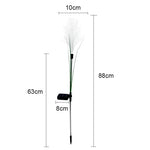 Lámpara Solar LED de Cañas para Jardín