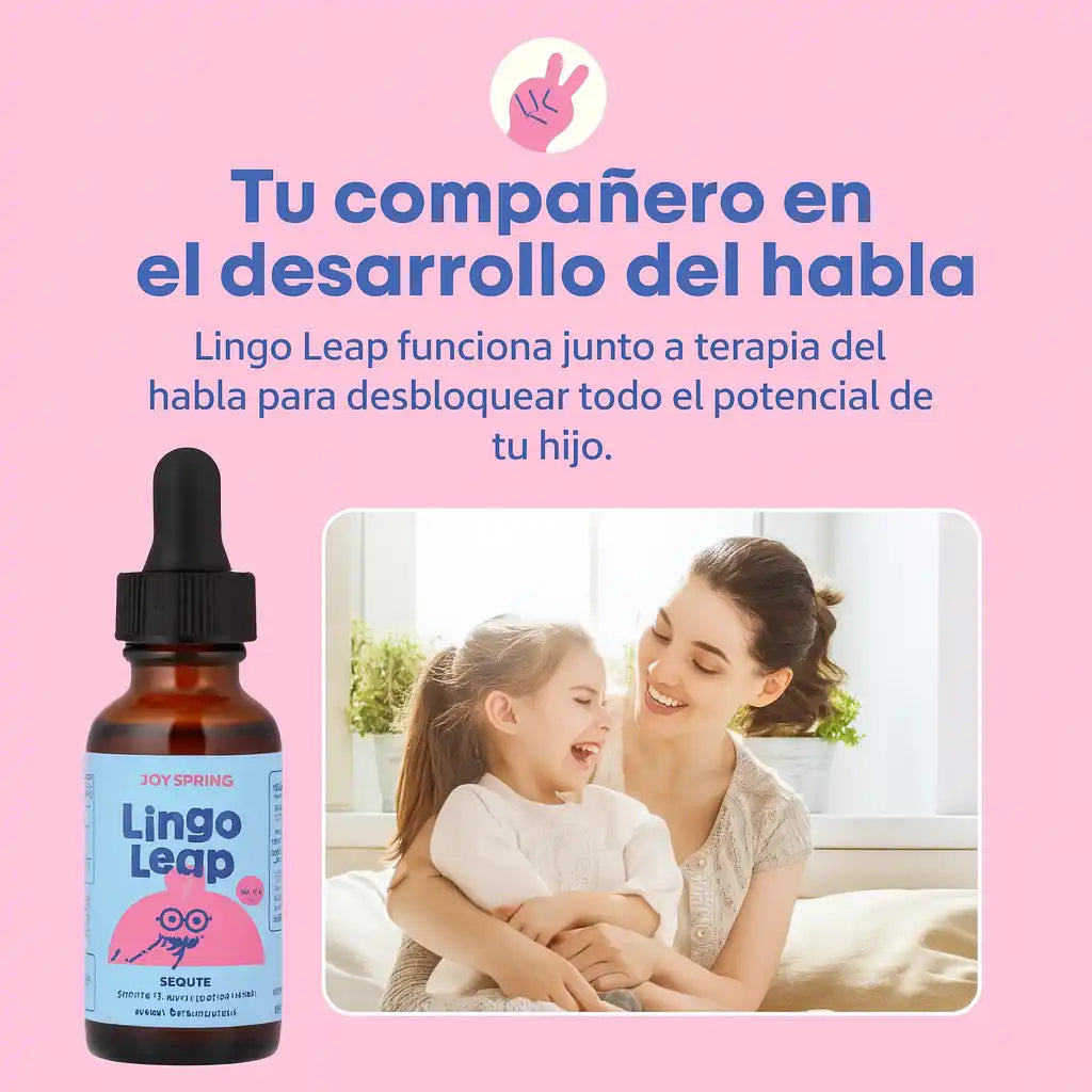 Lingo Leap™ Estimula el habla en semanas facil y rapido
