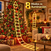 SantaLadder™ – Escalera LED Navideña de 2 Metros con Papá Noel 🎄
