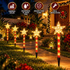 Luces Solares Navideñas para Exterior
