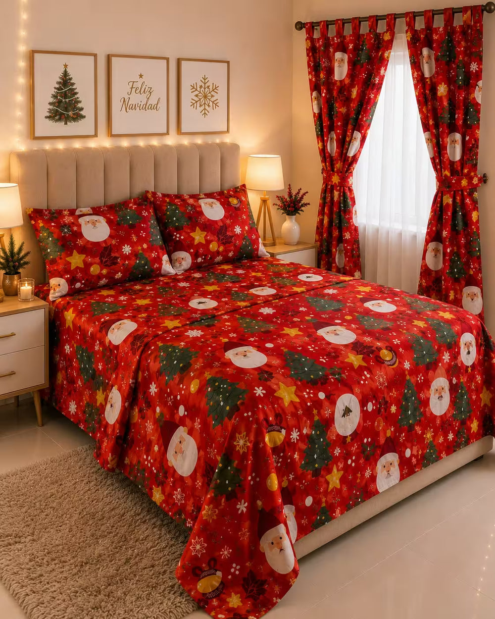 ChristmasRoom™ – Transforma tu Habitación esta Navidad x6 Piezas ✨