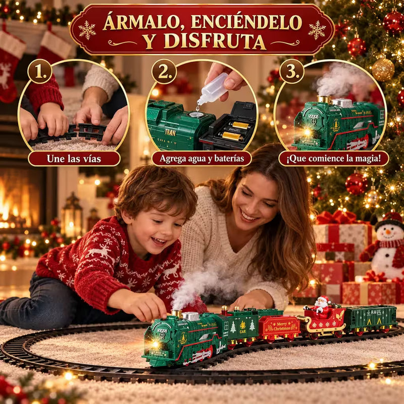 Set De Tren Colgante Para Árbol De Navid