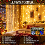Luces En Chorro 3x3M 300 Led