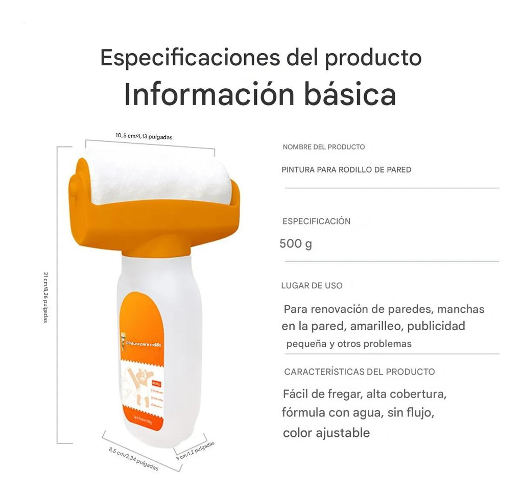 PintaPro™ – Rodillo de Alta Precisión Premium ORIGINAL 500ML
