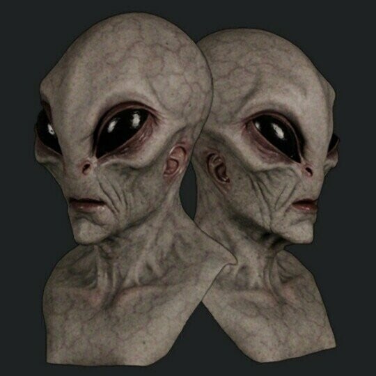 Máscara Alienígena Realista