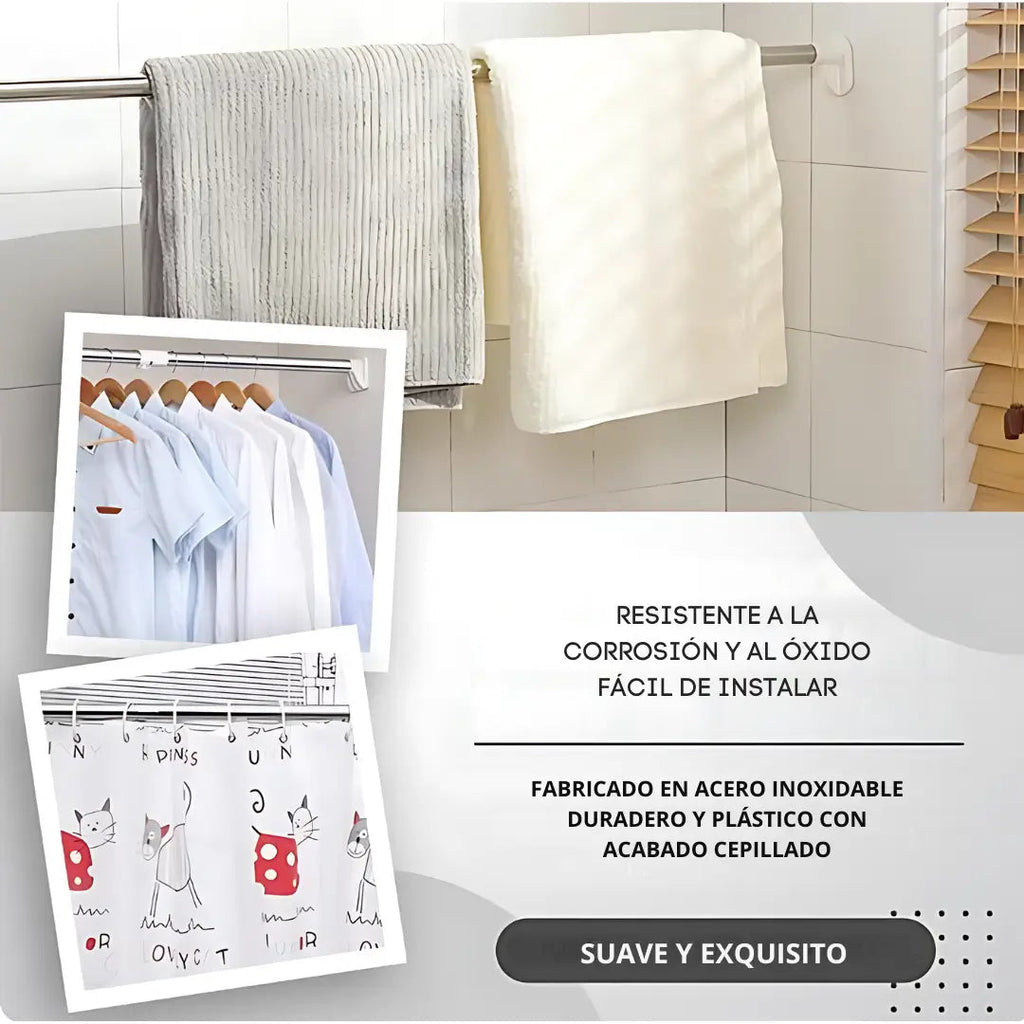 Extendy™ – Instálala sin taladrar ni complicarte 90cm a 160cm