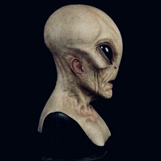 Máscara Alienígena Realista