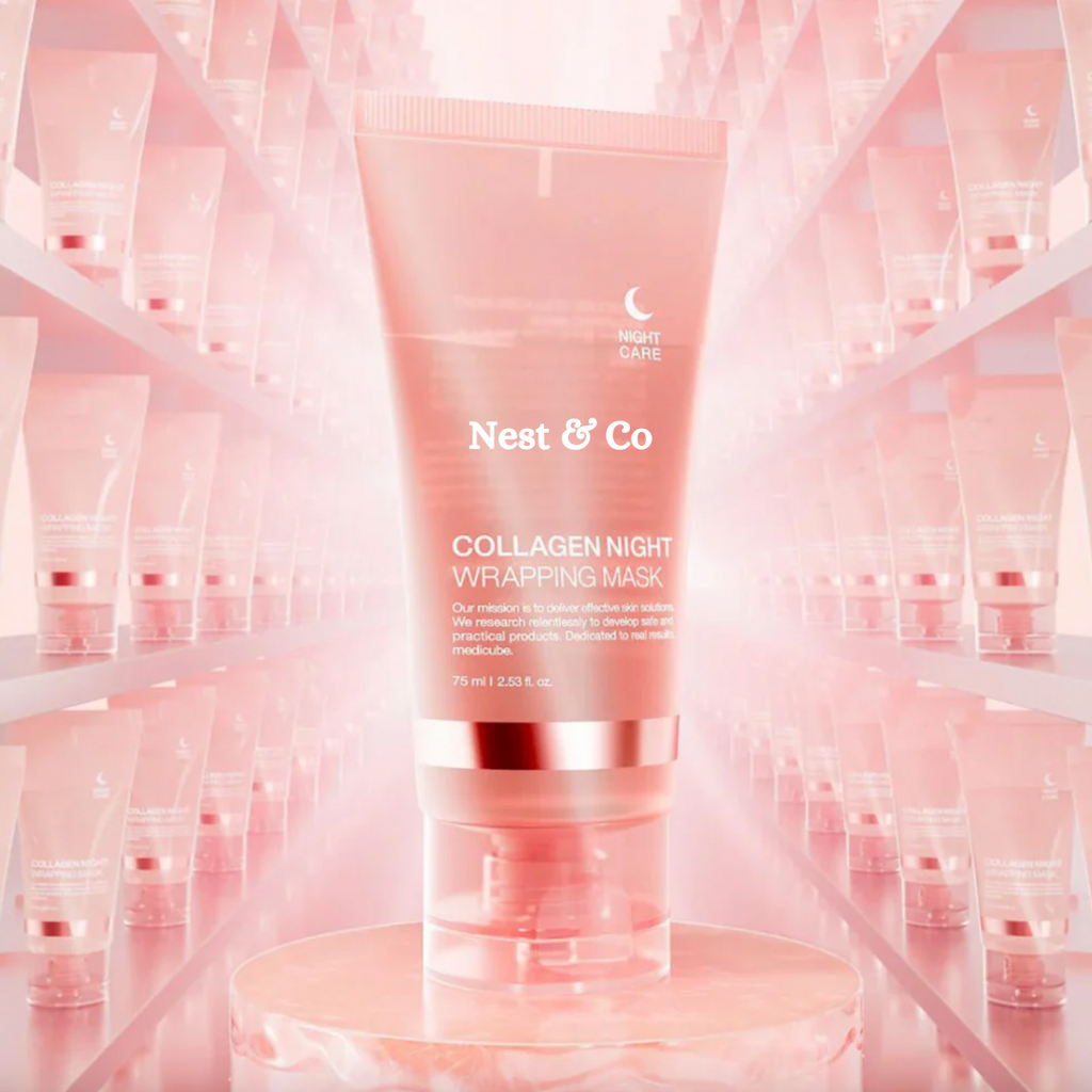 Medicub™ Mascarilla de Colágeno : ¡Despierta con una piel radiante! GRATSI brocha