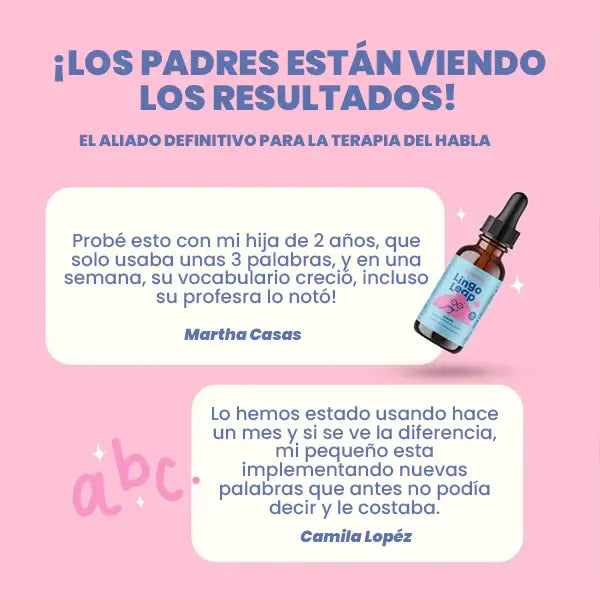 Lingo Leap™ Estimula el habla en semanas facil y rapido