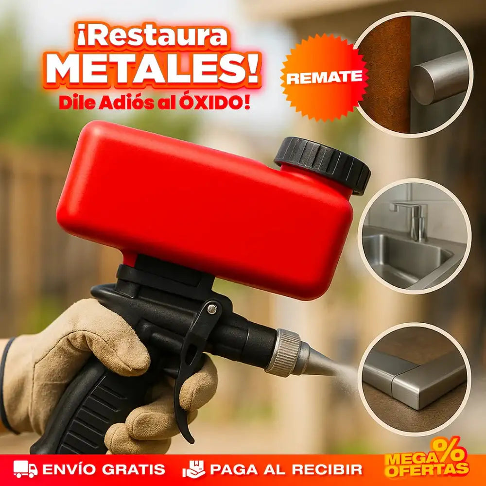 Pistola Eliminadora de Oxido Rapido Y Facil