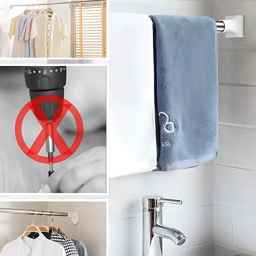 Extendy™ – Instálala sin taladrar ni complicarte 90cm a 160cm