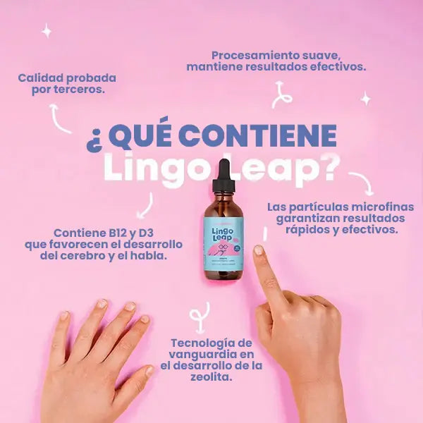 Lingo Leap™ Estimula el habla en semanas facil y rapido