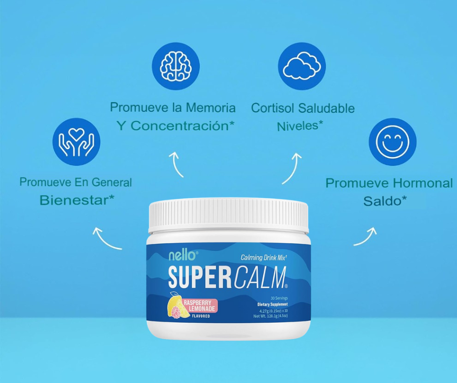 SuperCalm Bebida Relajante Combate el estrés y el cansancio facil y rapido